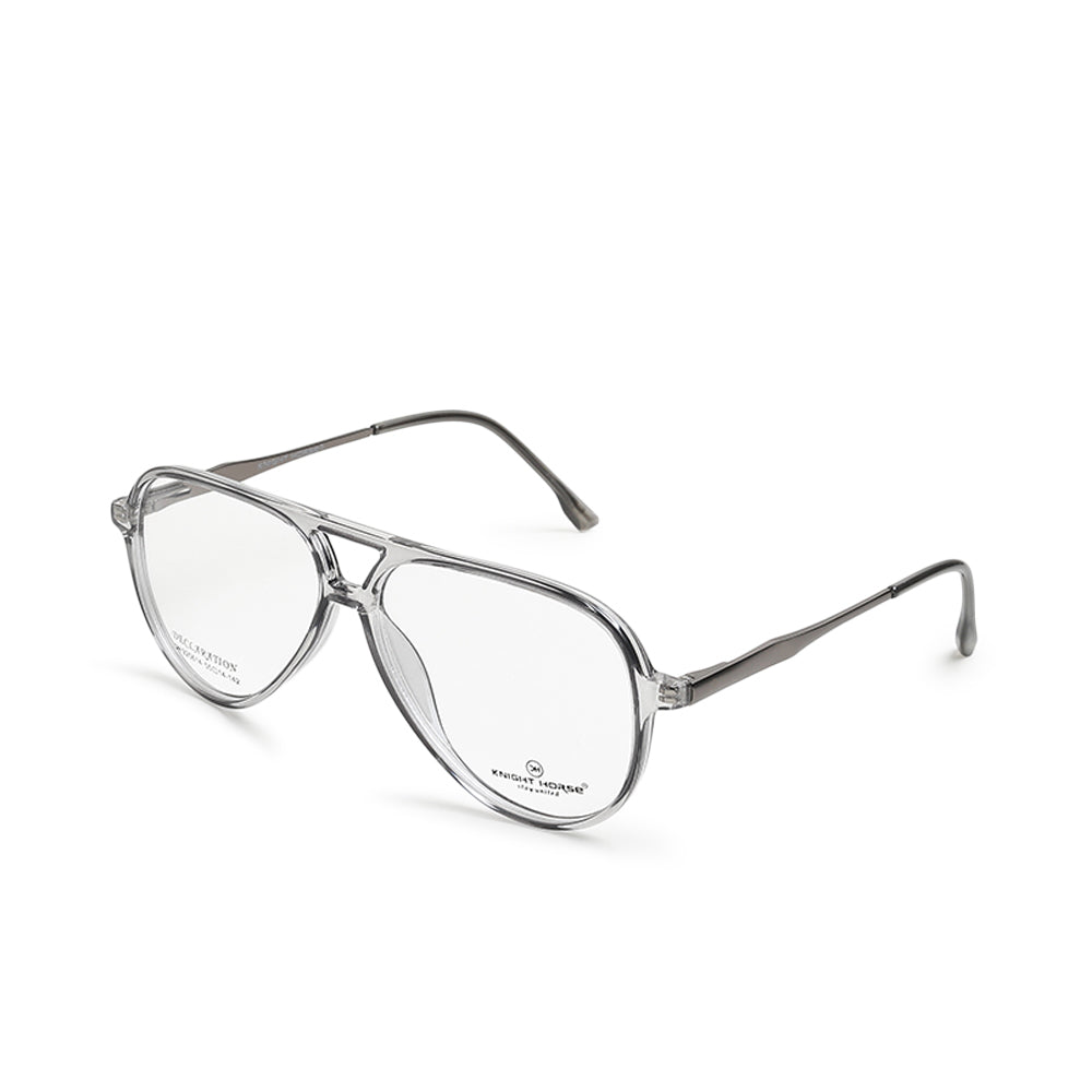Knight Horse Classic Double Bar Aviator Spectacle Frame