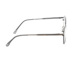 Double Metal Rim Eyewear: Modern Design with Spring Hinges | Grey Color