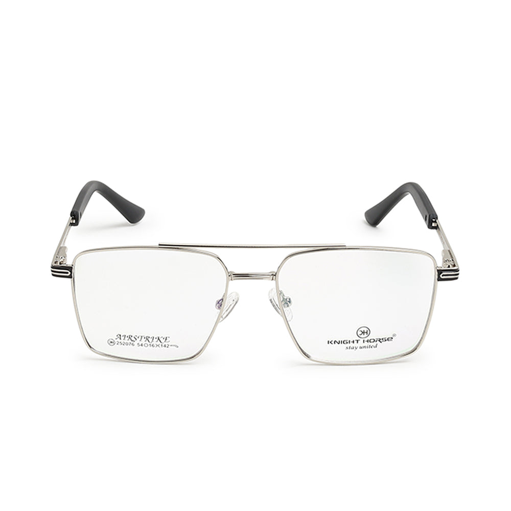 Knight Horse Premium Metal Eyeglasses for Men – Double Bridge