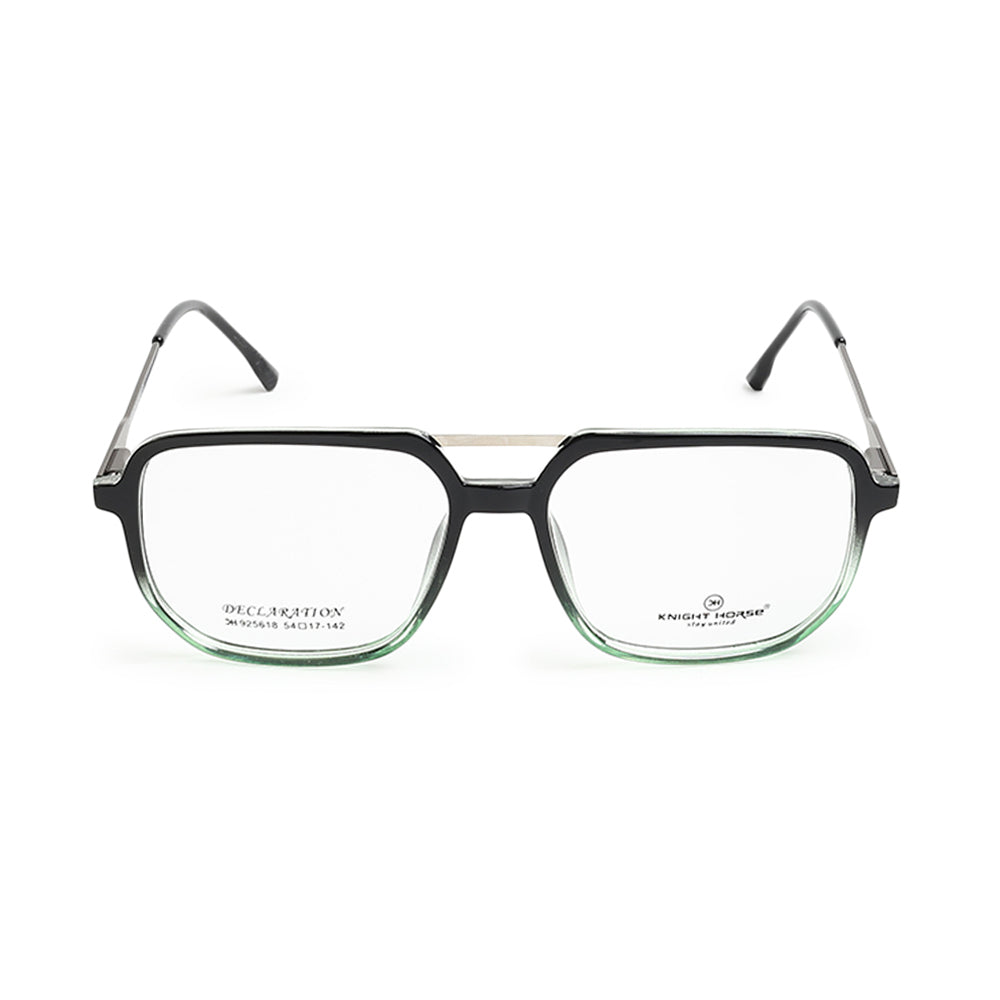 Knight Horse Unisex Full Rim TR  Eyewear - Black Green