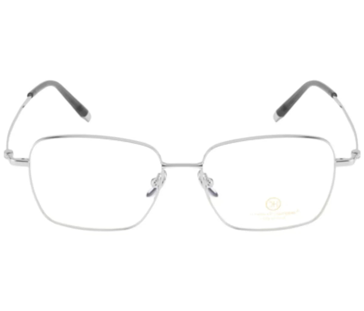 Titanium Elegance: Silver |Square |Full Rim