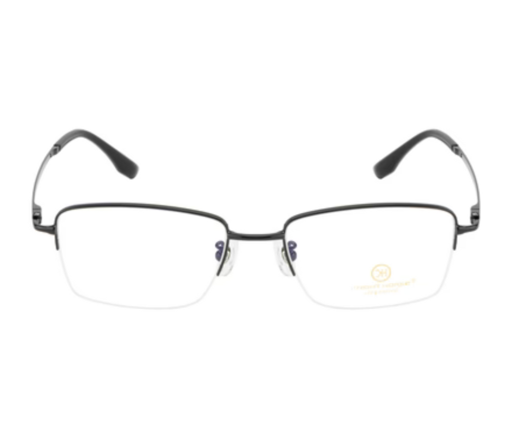 Stealth Rider Titanium Rectangular Eyewear Frame