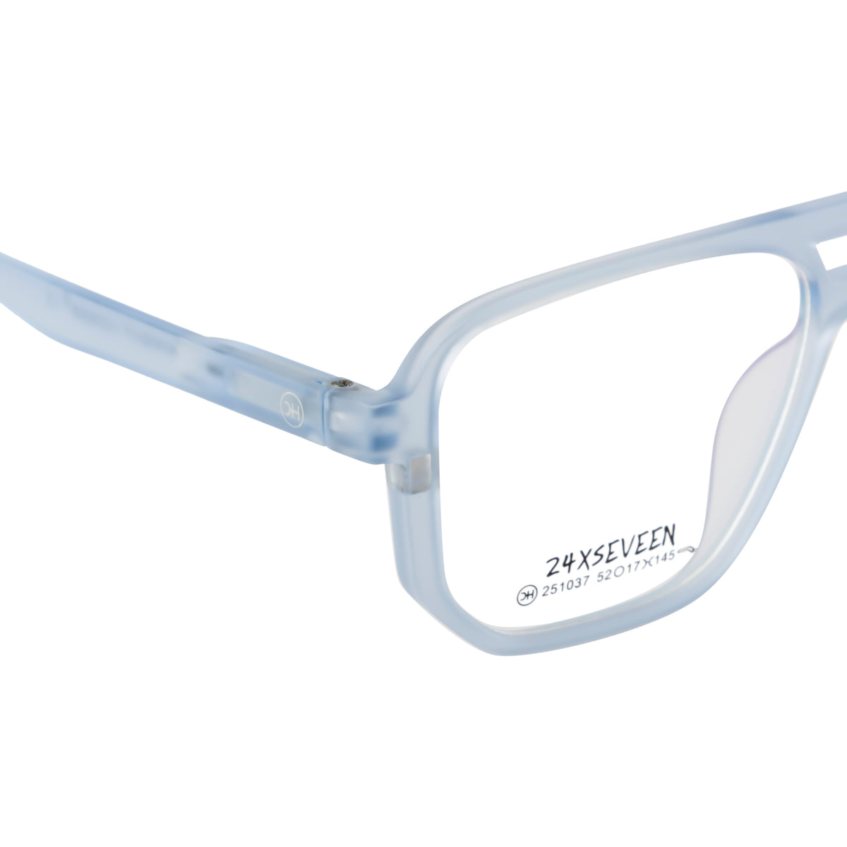 4-in-1 Magnetic Clip-On Eyewear – Blue Aviator Frame