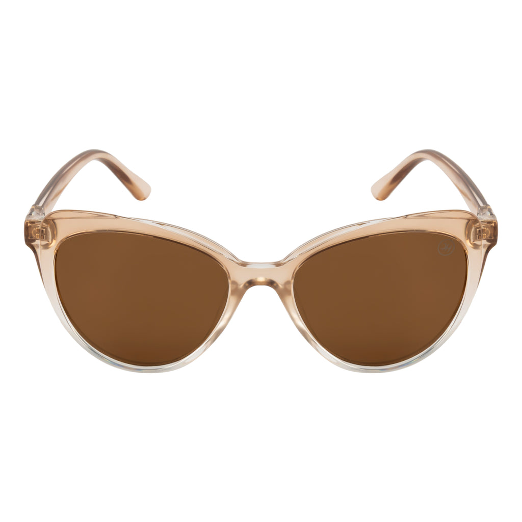 Transparent Cat Eye Sunglasses – Polarized UV400 Lens
