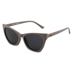 Matte Cat Eye Sunglasses – Polarized UV400 Protection