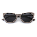 Matte Cat Eye Sunglasses – Polarized UV400 Protection