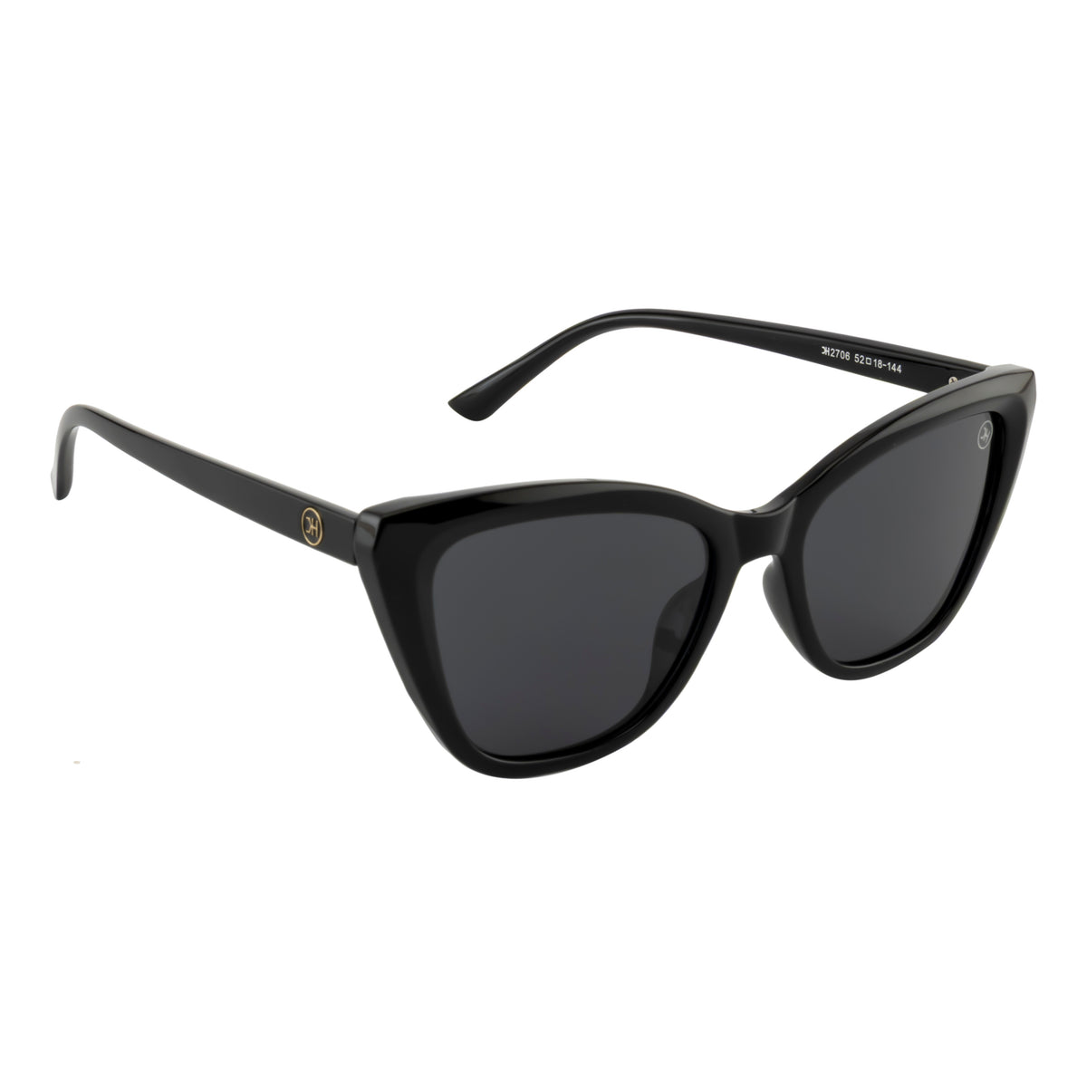 Black Cat Eye Sunglasses – Polarized UV400 Protection