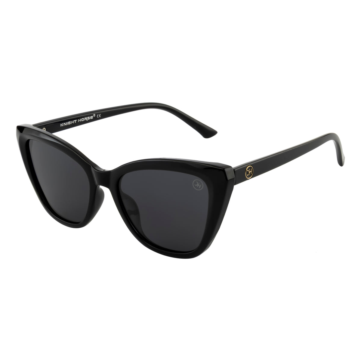 Black Cat Eye Sunglasses – Polarized UV400 Protection