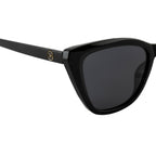 Black Cat Eye Sunglasses – Polarized UV400 Protection