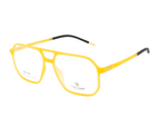 Eyewear Frame in Vibrant Yellow | Hexagonal Shape | Spring