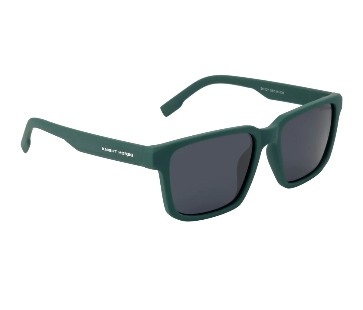Polarized Sunglasses - Emerald Green with Obsidian Black Lenses