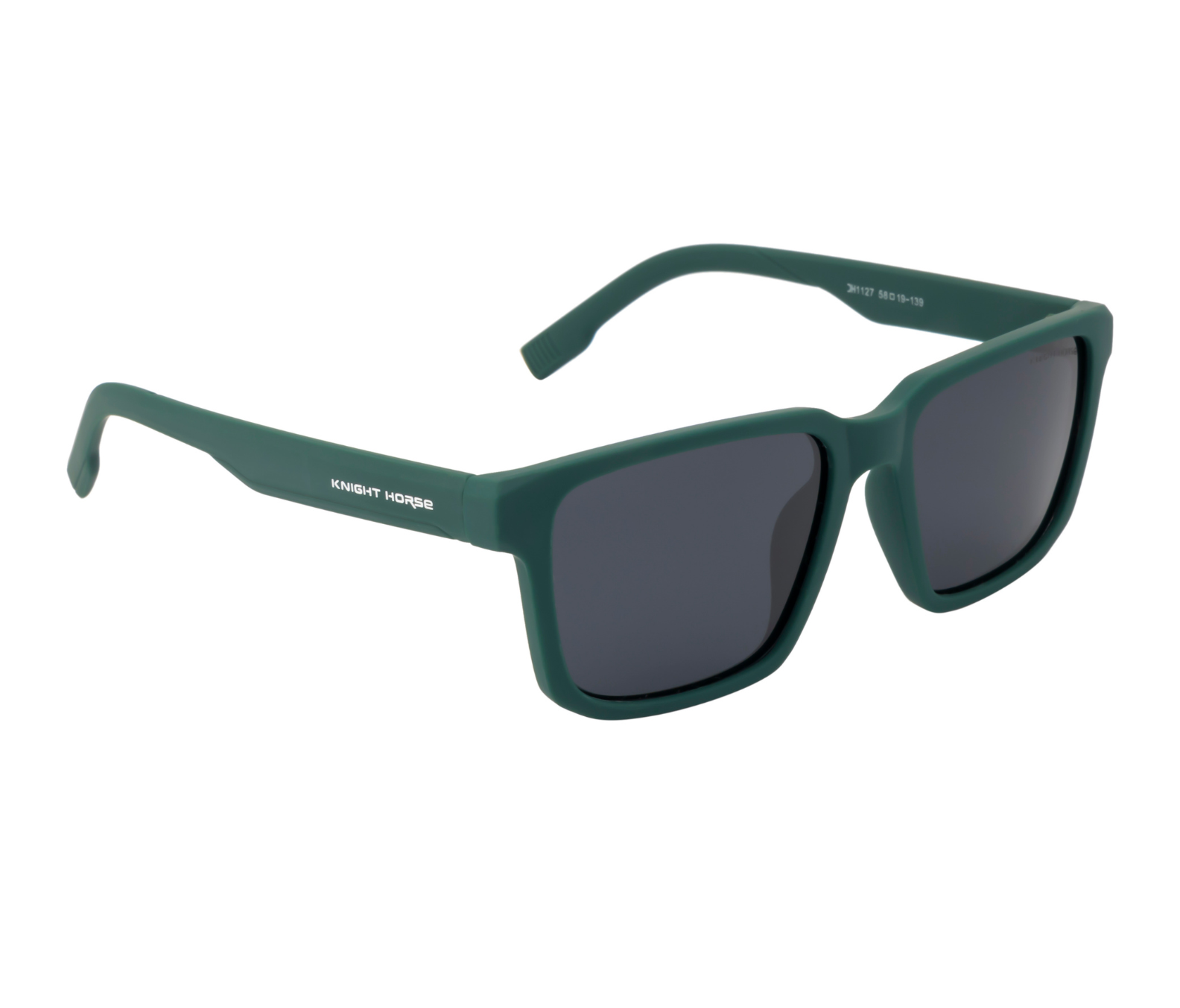 Polarized Sunglasses - Emerald Green with Obsidian Black Lenses