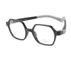 Kids Eyewear Frames in Black with Flexible Hinges - Lightweight