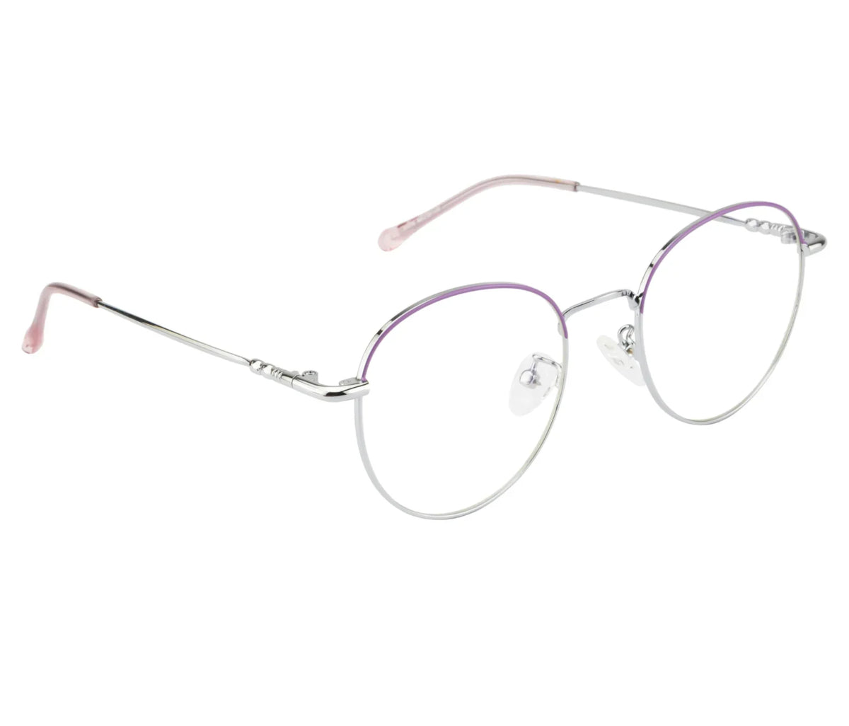 Silver & Purple with Blue Cut Lenses