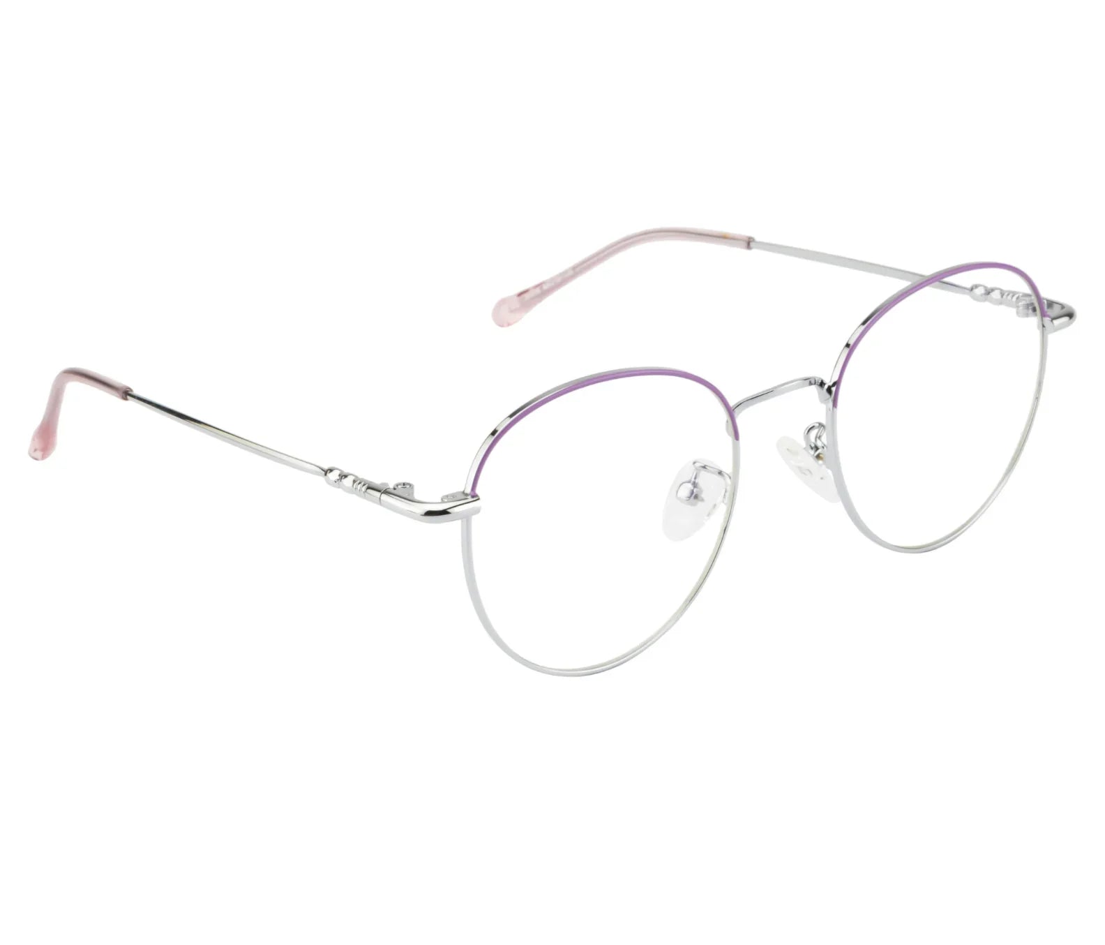 Silver & Purple with Blue Cut Lenses