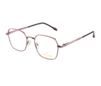 Women's Geometric Metal Eyewear - Purple with Pink