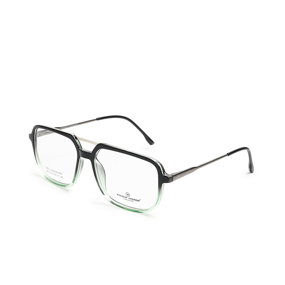 Knight Horse Unisex Full Rim TR  Eyewear - Black Green