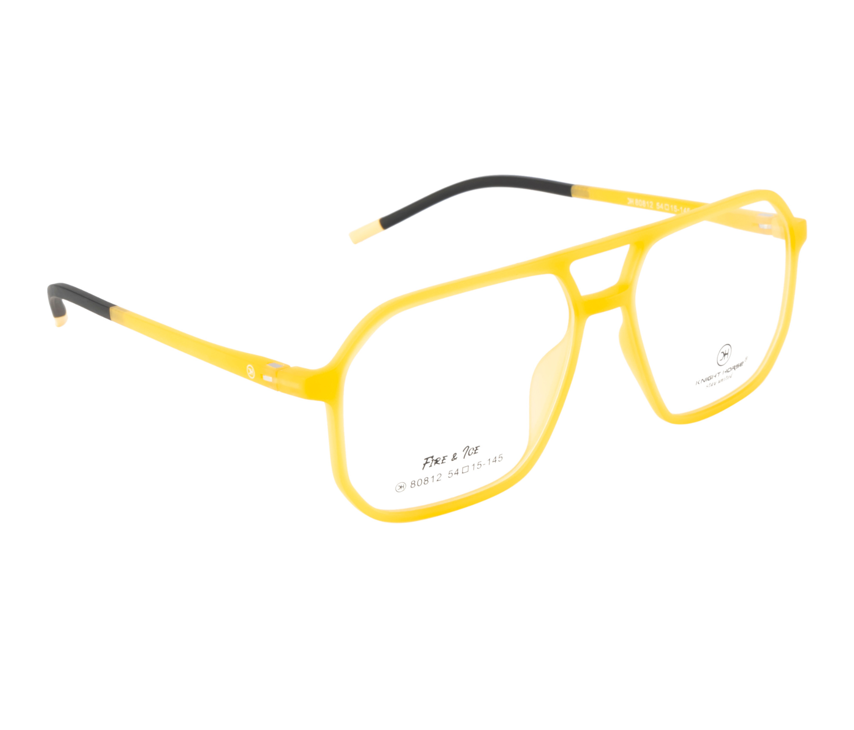Eyewear Frame in Vibrant Yellow | Hexagonal Shape | Spring