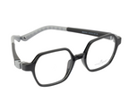 Kids Eyewear Frames in Black with Flexible Hinges - Lightweight