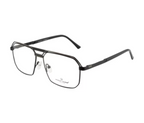 Metal Eyewear Frames - Gold and Brown Combination with Spring