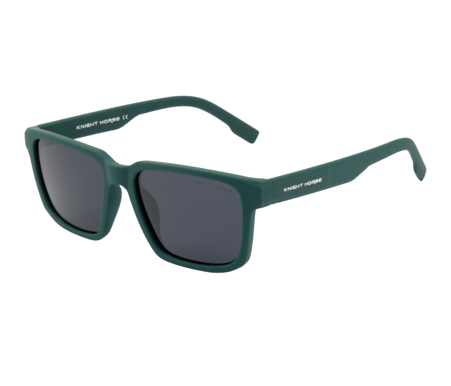 Polarized Sunglasses - Emerald Green with Obsidian Black Lenses