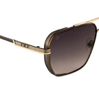 Gold Brown Aviator Sunglasses – Polarized UV400