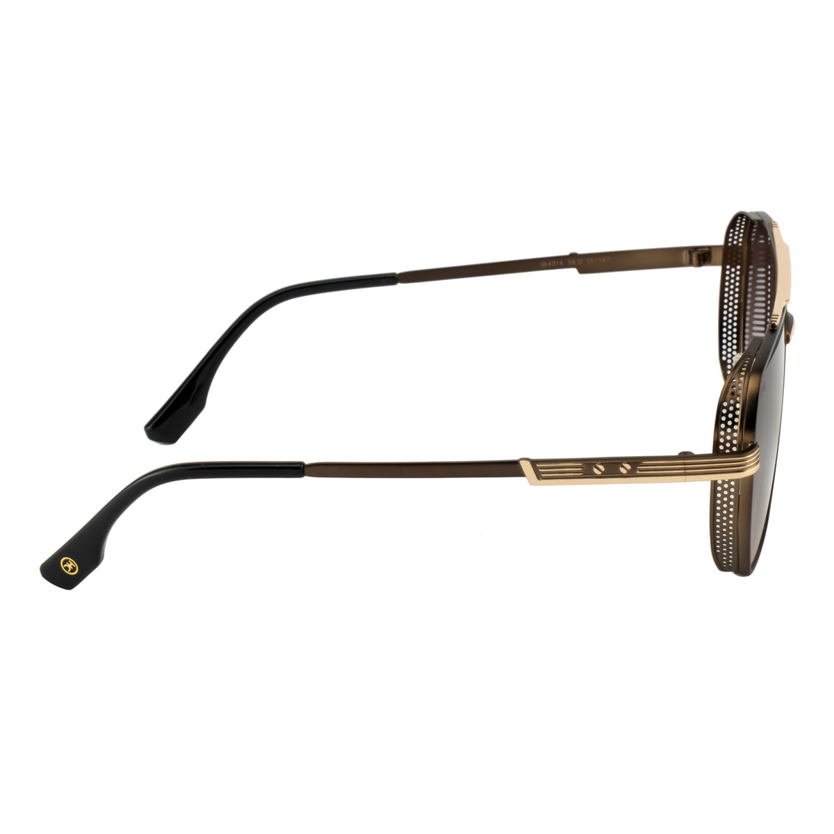 Gold Brown Aviator Sunglasses – Polarized UV400