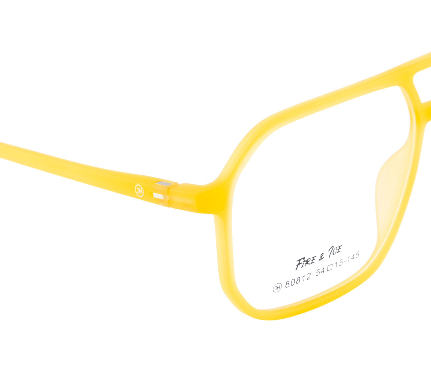Eyewear Frame in Vibrant Yellow | Hexagonal Shape | Spring