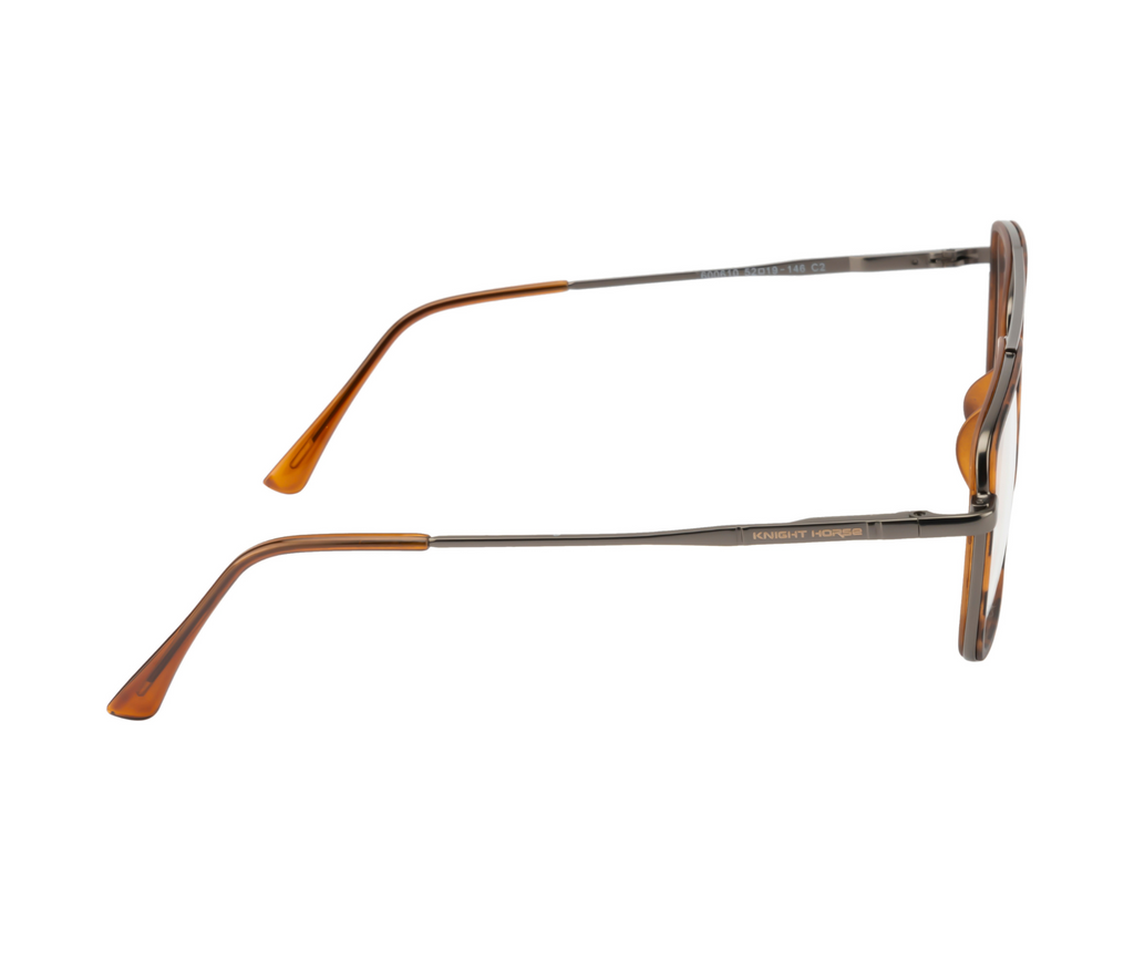 Stylish Brown Frame with Double Bar