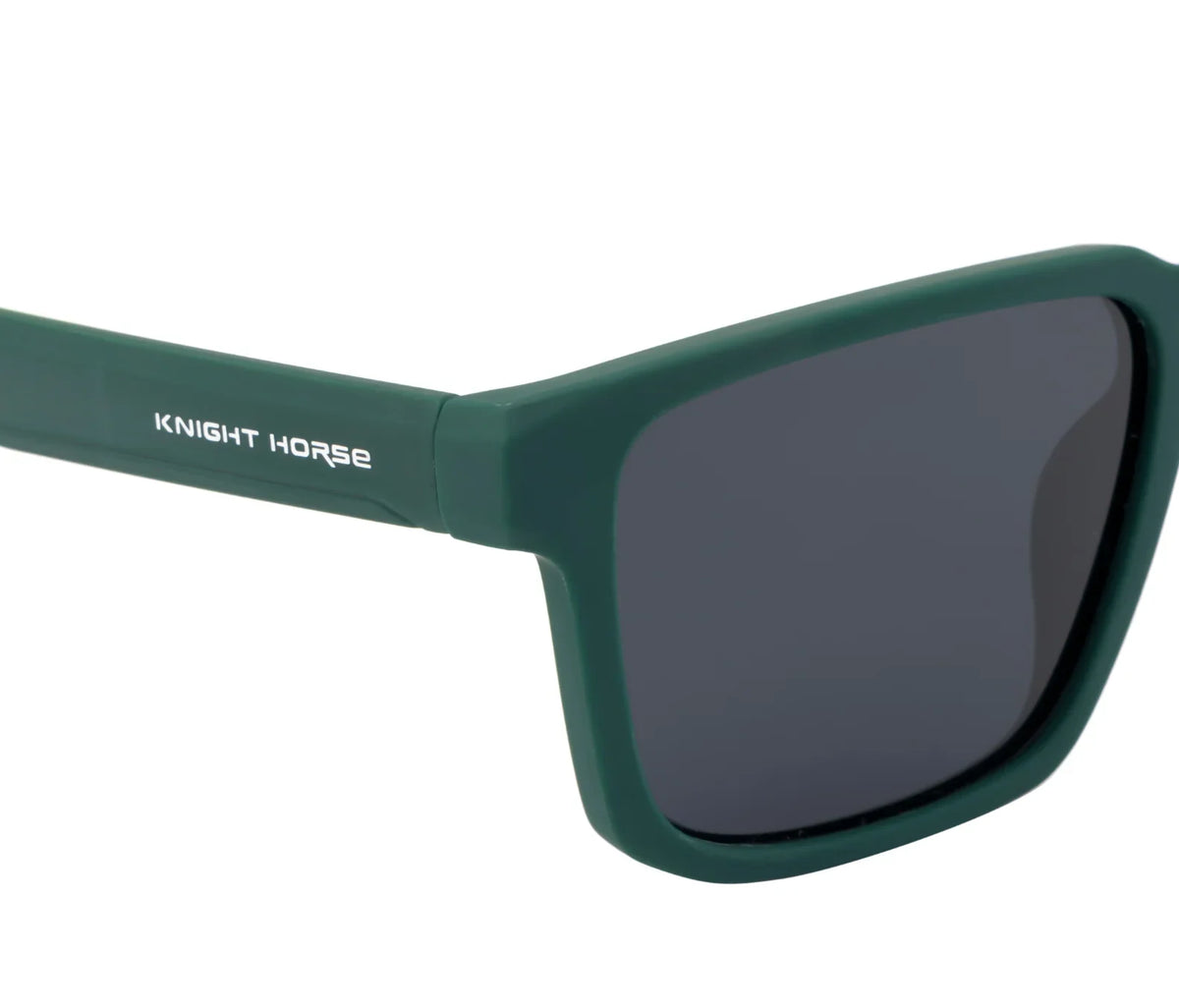 Polarized Sunglasses - Emerald Green with Obsidian Black Lenses