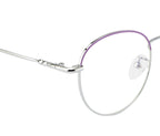 Silver & Purple with Blue Cut Lenses