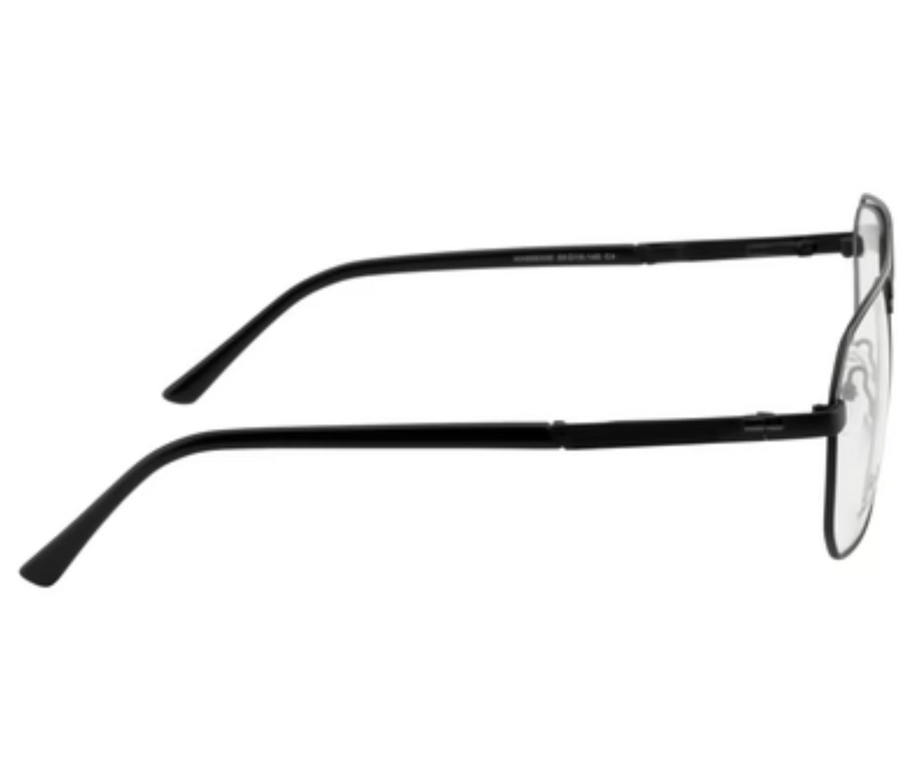Metal Eyewear Frames - Gold and Brown Combination with Spring