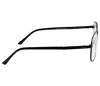 Metal Eyewear Frames - Gold and Brown Combination with Spring