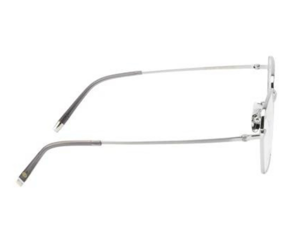 Titanium Elegance: Silver |Square |Full Rim