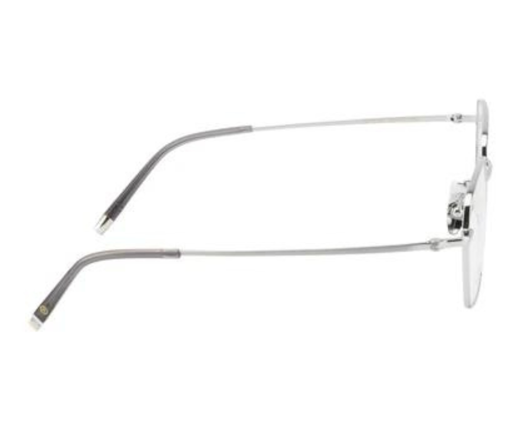 Titanium Elegance: Silver |Square |Full Rim