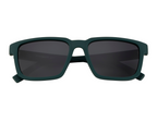 Polarized Sunglasses - Emerald Green with Obsidian Black Lenses