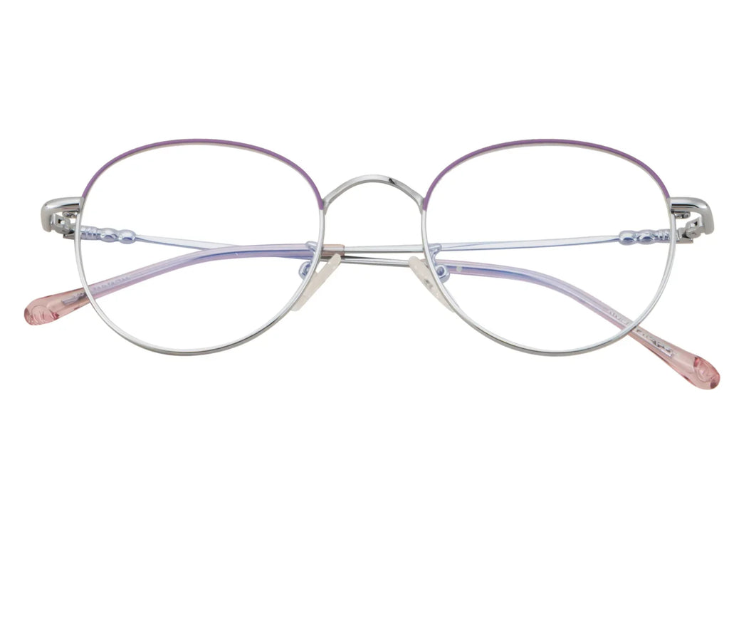 Silver & Purple with Blue Cut Lenses