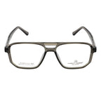 Rectangular Double Bridge Eyeglass Frame