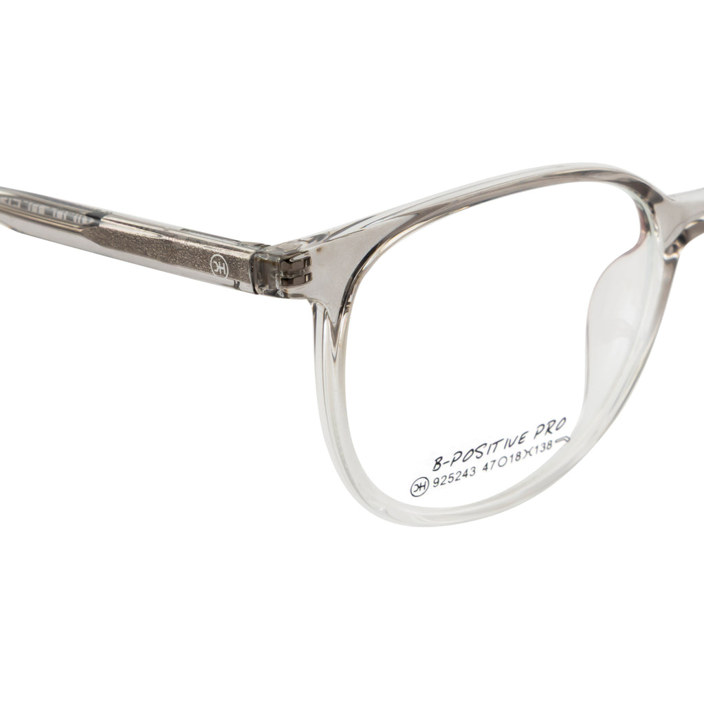 Round Transparent Eyeglass Frame