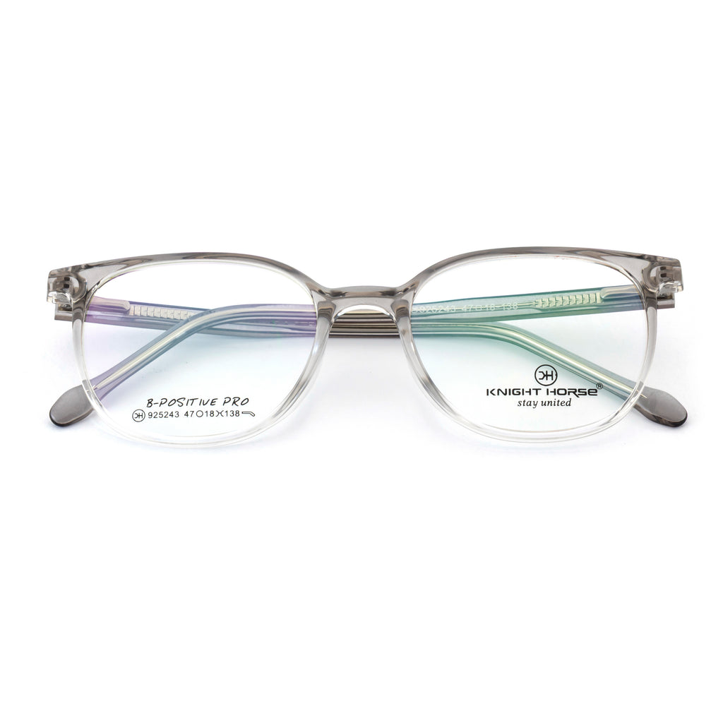 Round Transparent Eyeglass Frame