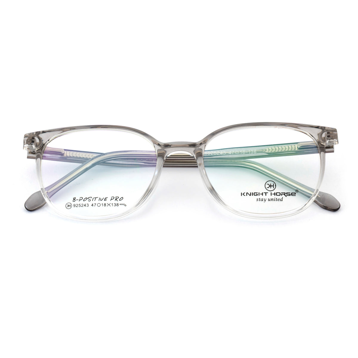 Round Transparent Eyeglass Frame