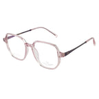 4-in-1 Magnetic Clip-On Eyewear – Pink Square Frame