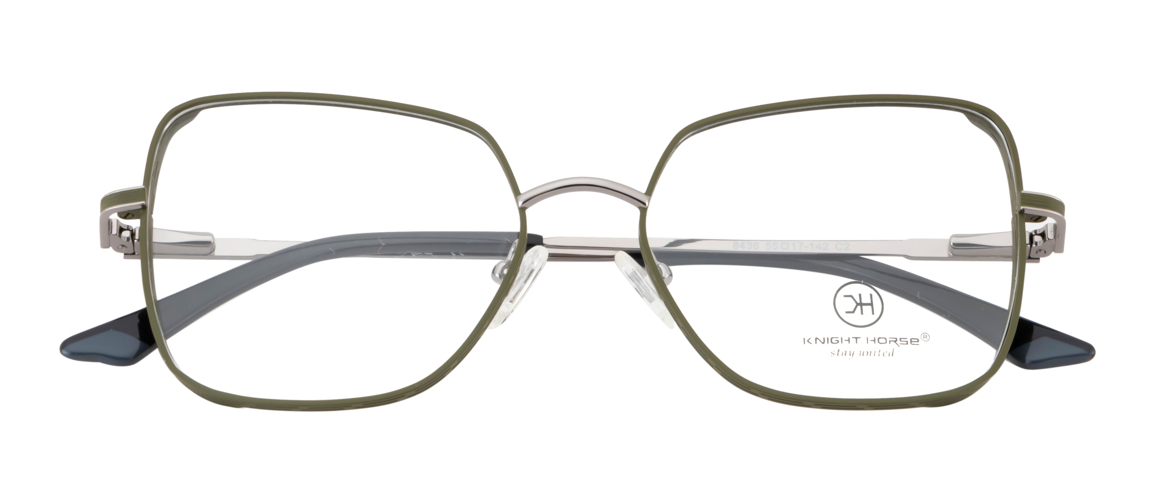 Knight Horse Classy Oversized Square Eyewear for Women
