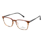 Trendy Unisex Eyewear Frame – Designer Sides & Tiger Look Finish
