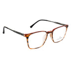 Trendy Unisex Eyewear Frame – Designer Sides & Tiger Look Finish