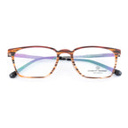 Trendy Unisex Eyewear Frame – Designer Sides & Tiger Look Finish
