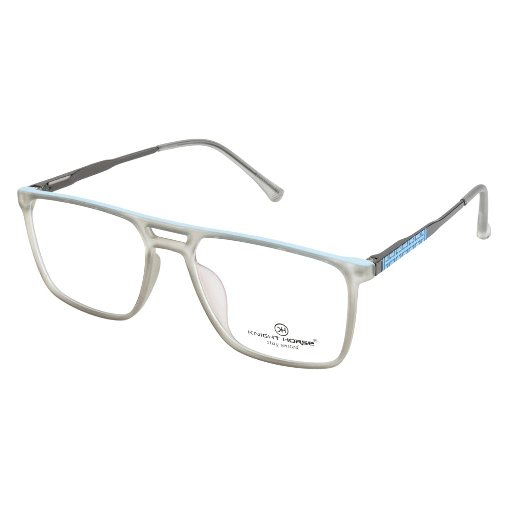 Stylish Double Bar Eyewear – Matte Grey