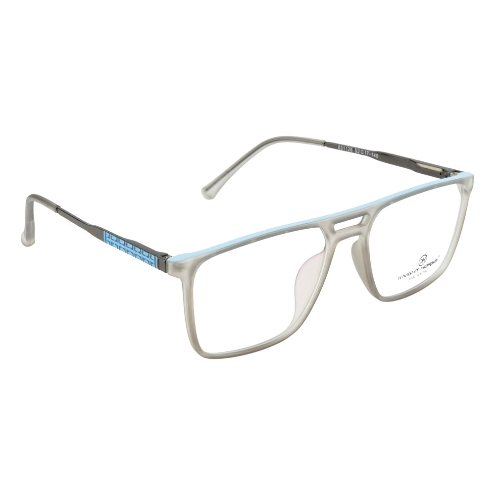 Stylish Double Bar Eyewear – Matte Grey