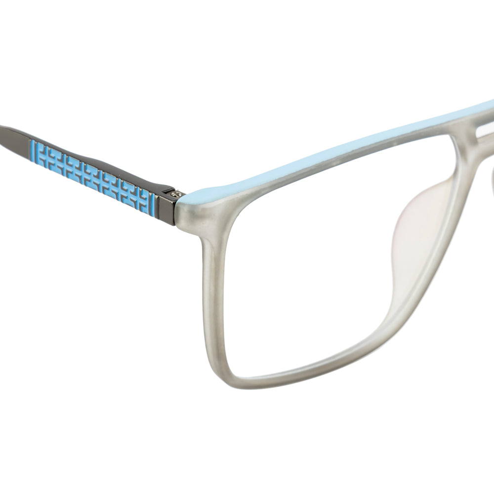 Stylish Double Bar Eyewear – Matte Grey