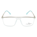Stylish Transparent Eyewear for Men | Double Bar Frame | Designer Side